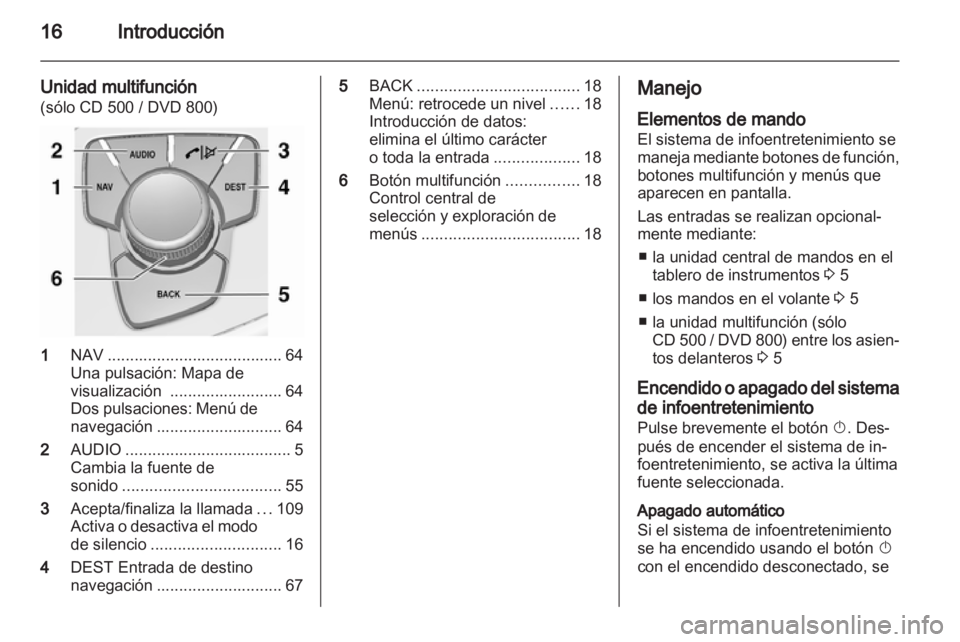 OPEL INSIGNIA 2010.5  Manual de infoentretenimiento (in Spanish) 