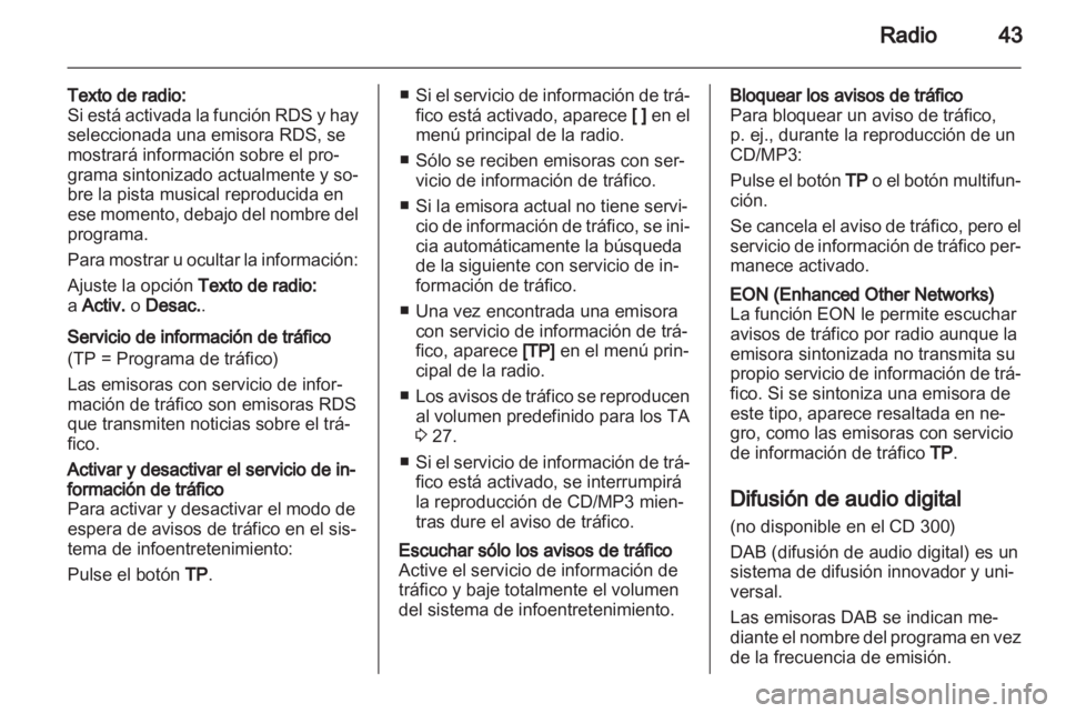 OPEL INSIGNIA 2010.5  Manual de infoentretenimiento (in Spanish) 
