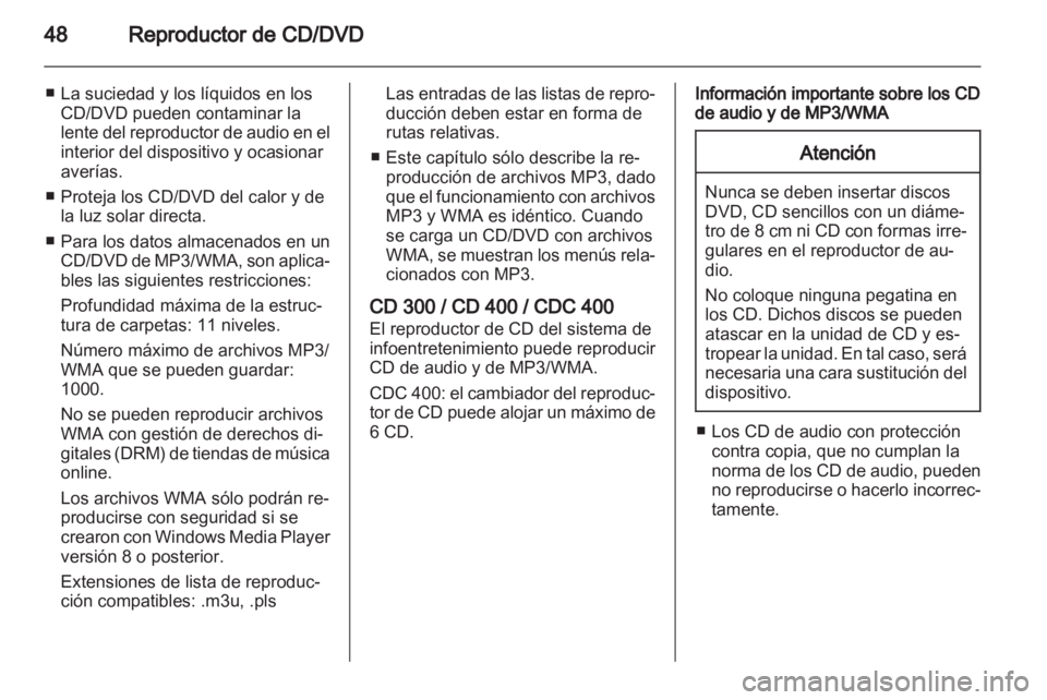 OPEL INSIGNIA 2010.5  Manual de infoentretenimiento (in Spanish) 