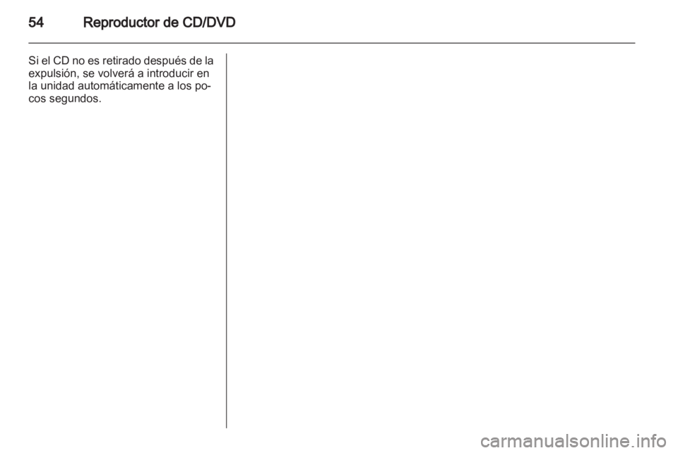 OPEL INSIGNIA 2010.5  Manual de infoentretenimiento (in Spanish) 