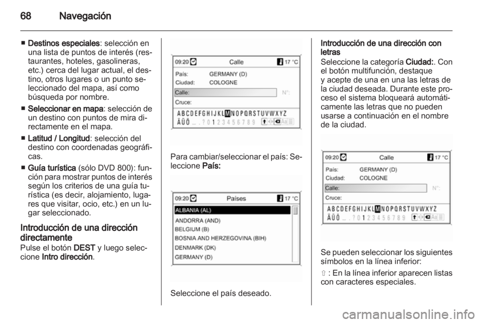 OPEL INSIGNIA 2010.5  Manual de infoentretenimiento (in Spanish) 