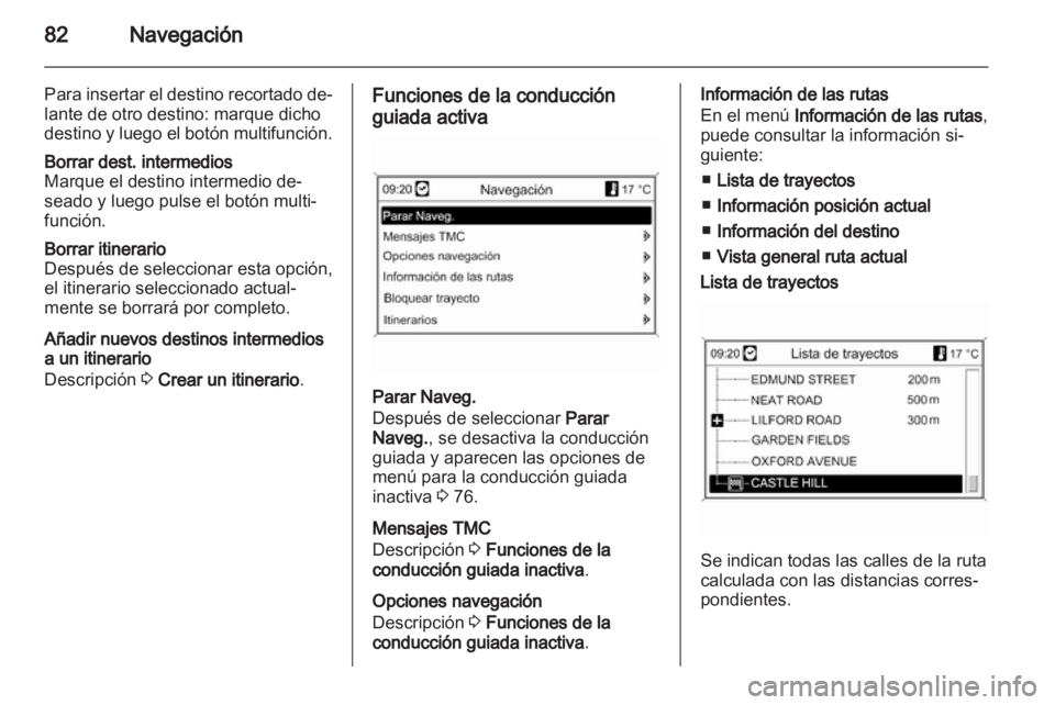 OPEL INSIGNIA 2010.5  Manual de infoentretenimiento (in Spanish) 
