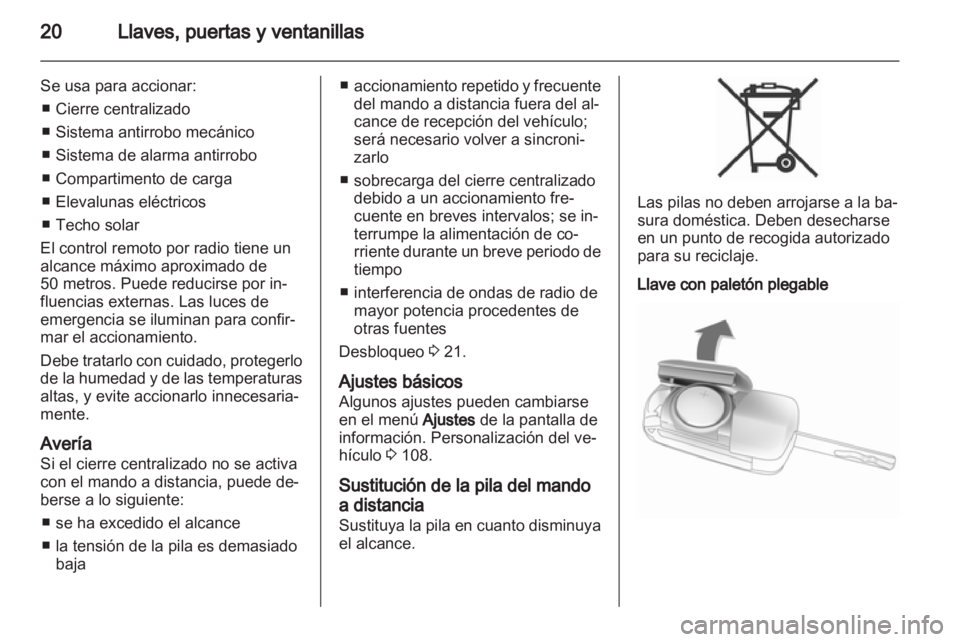 OPEL INSIGNIA 2010.5  Manual de Instrucciones (in Spanish) 