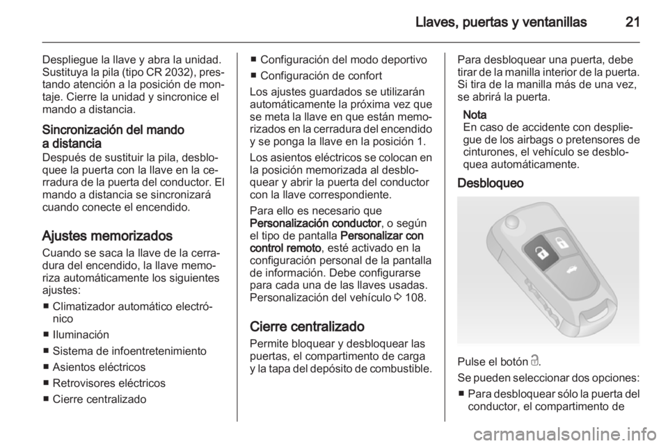 OPEL INSIGNIA 2010.5  Manual de Instrucciones (in Spanish) 