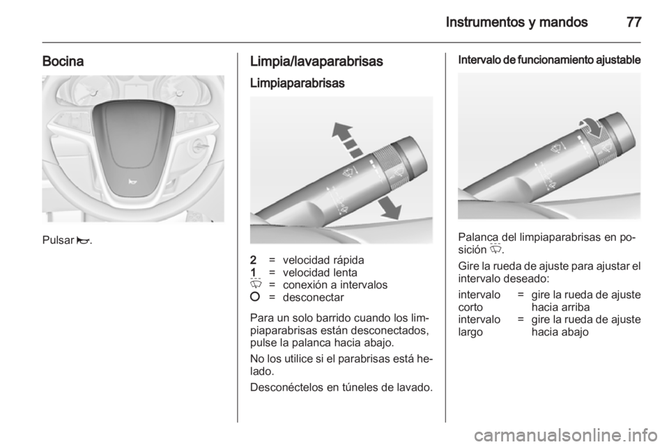 OPEL INSIGNIA 2010.5  Manual de Instrucciones (in Spanish) 