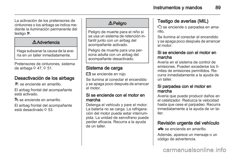 OPEL INSIGNIA 2010.5  Manual de Instrucciones (in Spanish) 