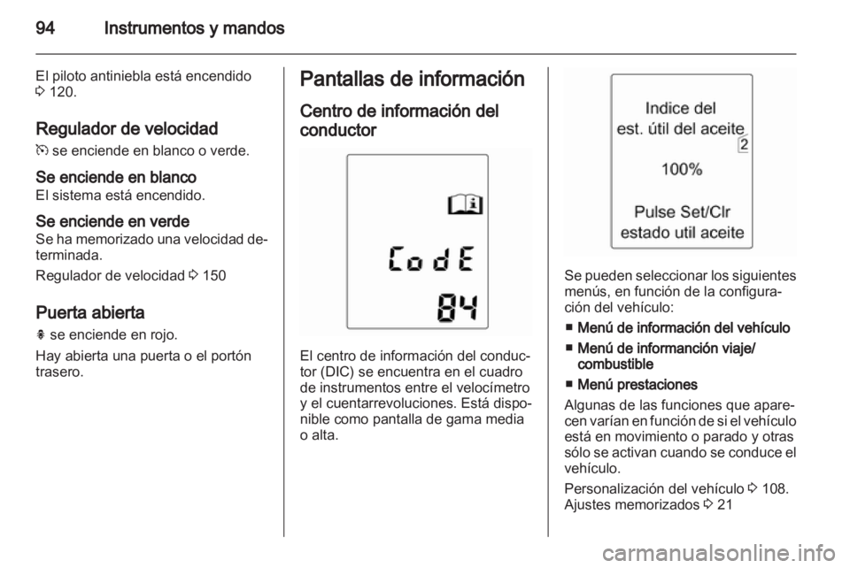 OPEL INSIGNIA 2010.5  Manual de Instrucciones (in Spanish) 