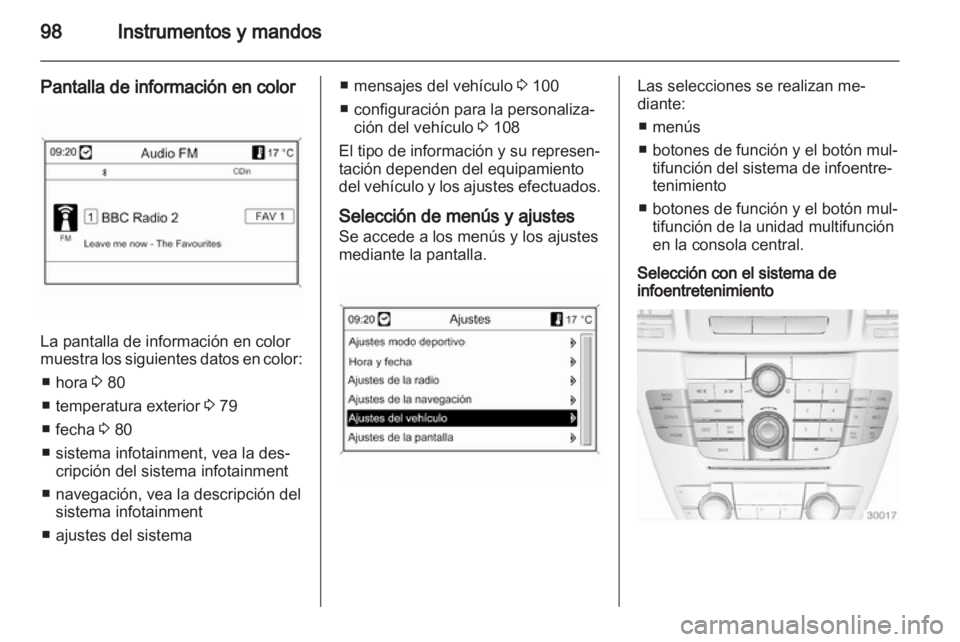 OPEL INSIGNIA 2010.5  Manual de Instrucciones (in Spanish) 