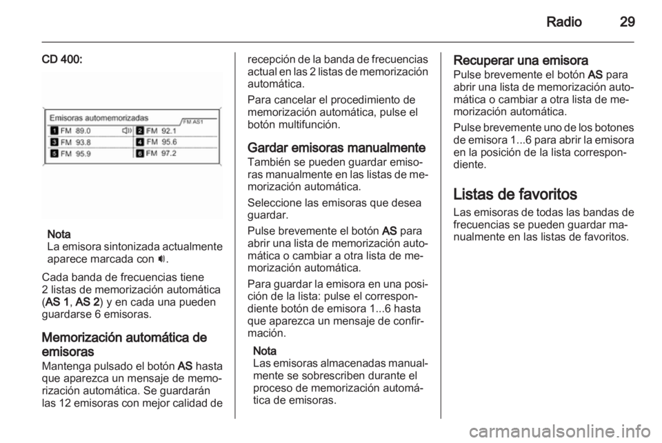 OPEL INSIGNIA 2011  Manual de infoentretenimiento (in Spanish) 