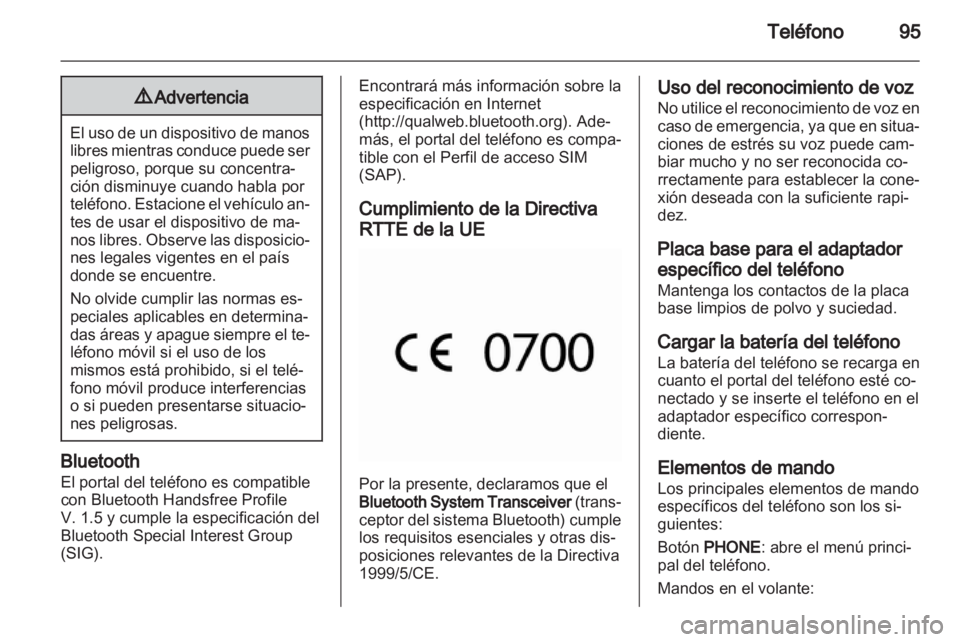 OPEL INSIGNIA 2011  Manual de infoentretenimiento (in Spanish) 