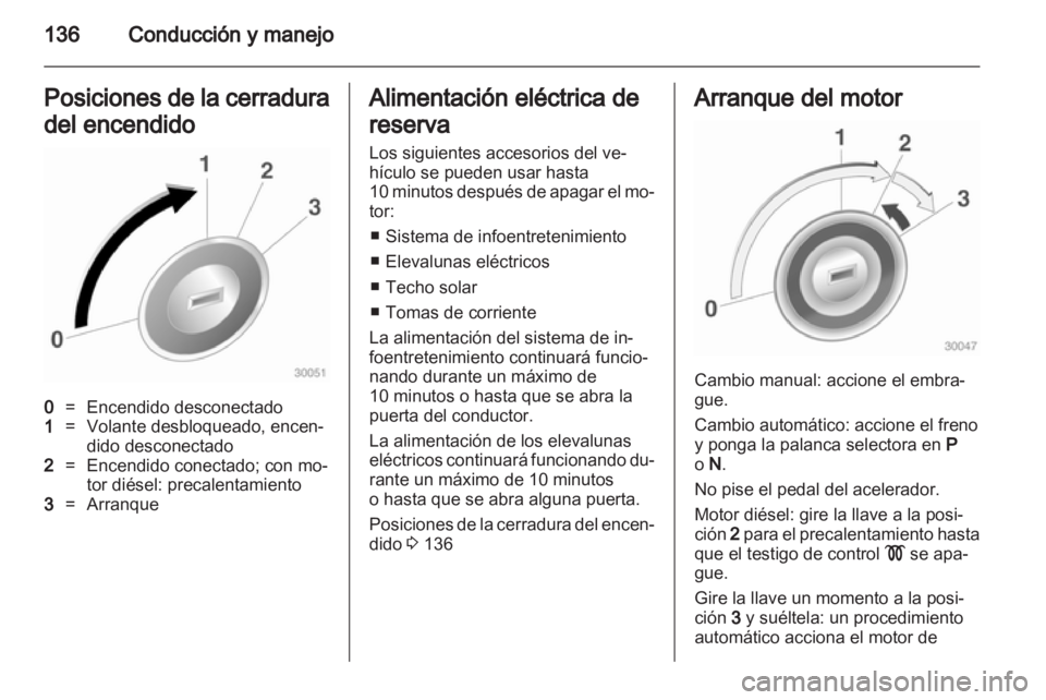 OPEL INSIGNIA 2011  Manual de Instrucciones (in Spanish) 