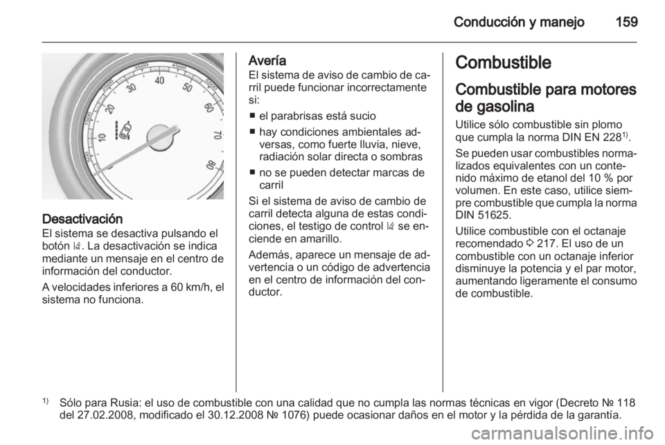 OPEL INSIGNIA 2011  Manual de Instrucciones (in Spanish) 