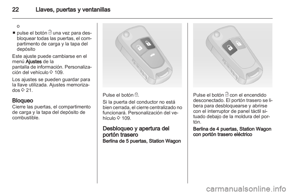 OPEL INSIGNIA 2011  Manual de Instrucciones (in Spanish) 