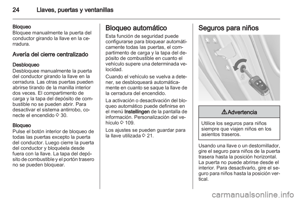 OPEL INSIGNIA 2011  Manual de Instrucciones (in Spanish) 