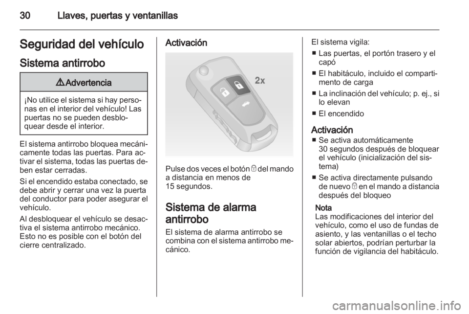 OPEL INSIGNIA 2011  Manual de Instrucciones (in Spanish) 