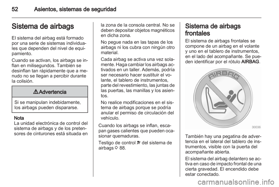 OPEL INSIGNIA 2011  Manual de Instrucciones (in Spanish) 