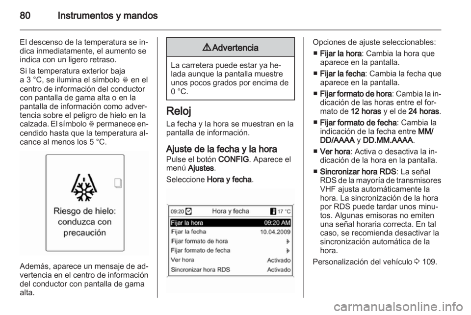 OPEL INSIGNIA 2011  Manual de Instrucciones (in Spanish) 