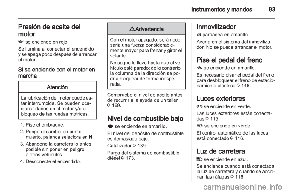 OPEL INSIGNIA 2011  Manual de Instrucciones (in Spanish) 