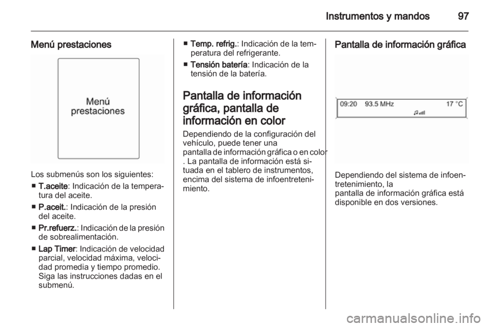 OPEL INSIGNIA 2011  Manual de Instrucciones (in Spanish) 