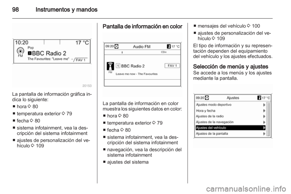 OPEL INSIGNIA 2011  Manual de Instrucciones (in Spanish) 