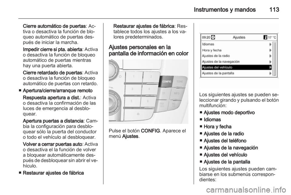 OPEL INSIGNIA 2011.5  Manual de Instrucciones (in Spanish) 