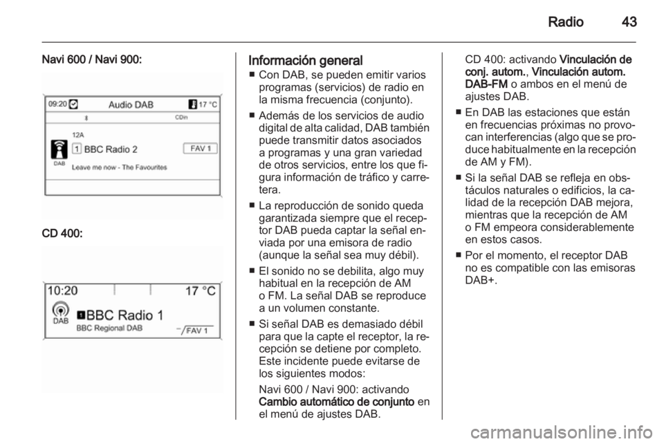 OPEL INSIGNIA 2012  Manual de infoentretenimiento (in Spanish) 