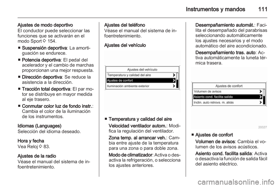 OPEL INSIGNIA 2012  Manual de Instrucciones (in Spanish) 