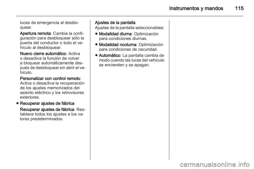 OPEL INSIGNIA 2012  Manual de Instrucciones (in Spanish) 