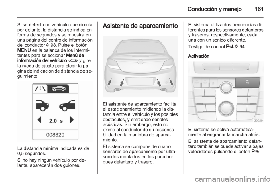OPEL INSIGNIA 2012  Manual de Instrucciones (in Spanish) 