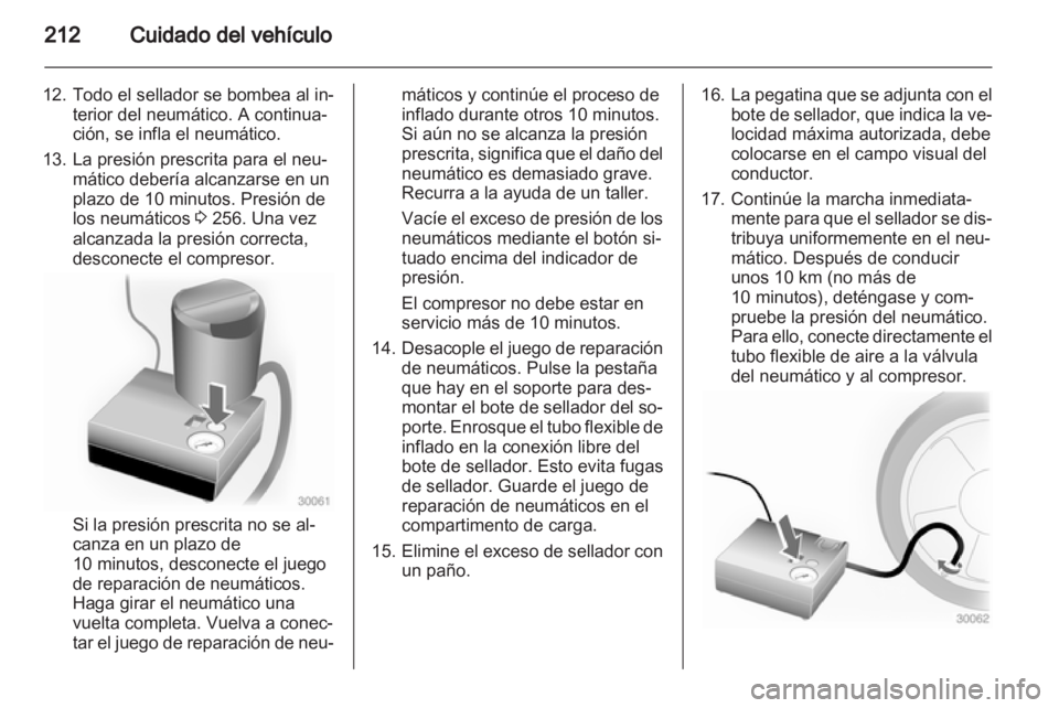 OPEL INSIGNIA 2012  Manual de Instrucciones (in Spanish) 