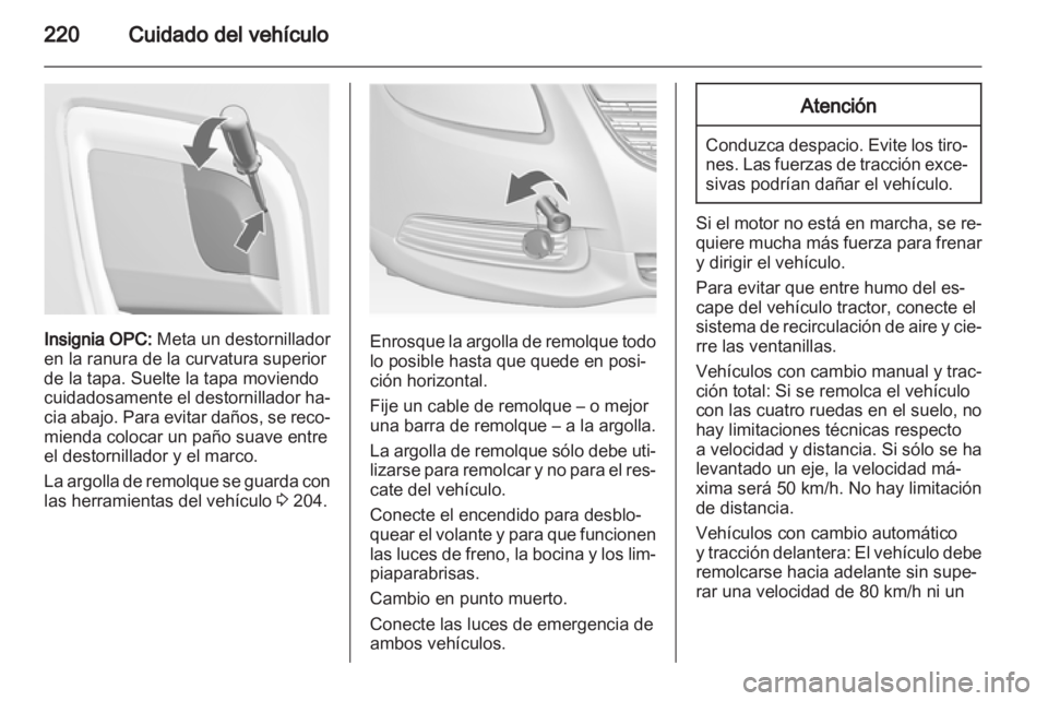 OPEL INSIGNIA 2012  Manual de Instrucciones (in Spanish) 