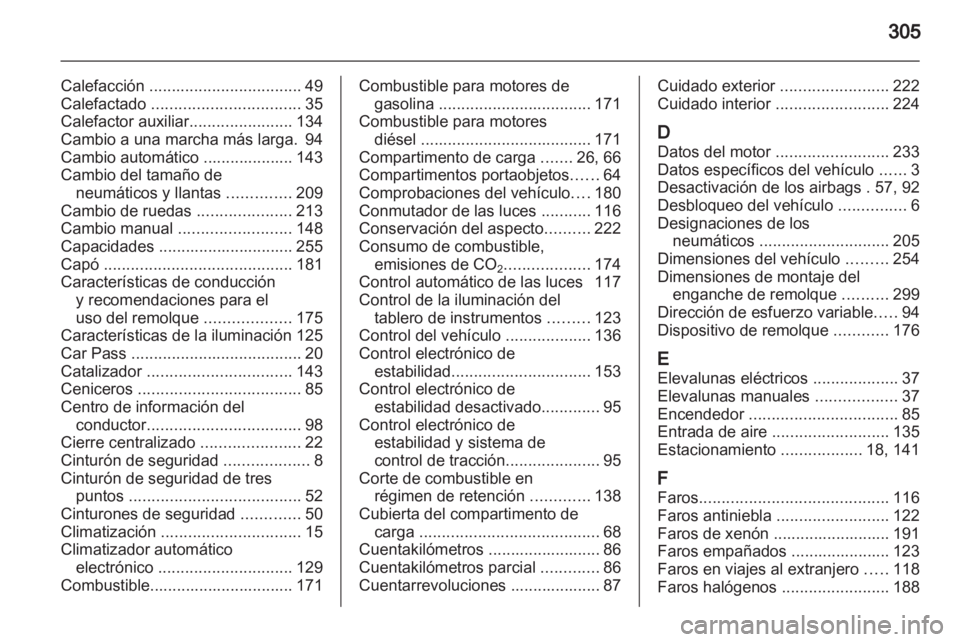 OPEL INSIGNIA 2012  Manual de Instrucciones (in Spanish) 