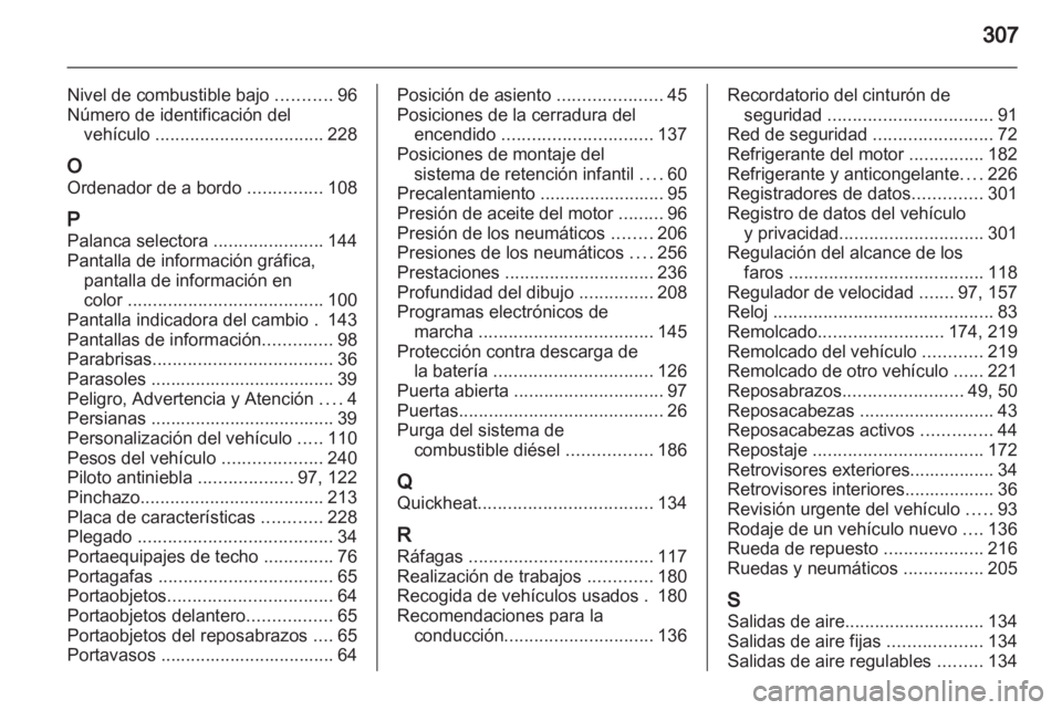 OPEL INSIGNIA 2012  Manual de Instrucciones (in Spanish) 
