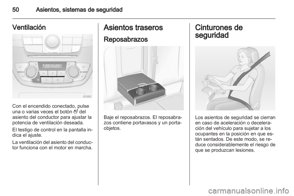 OPEL INSIGNIA 2012  Manual de Instrucciones (in Spanish) 