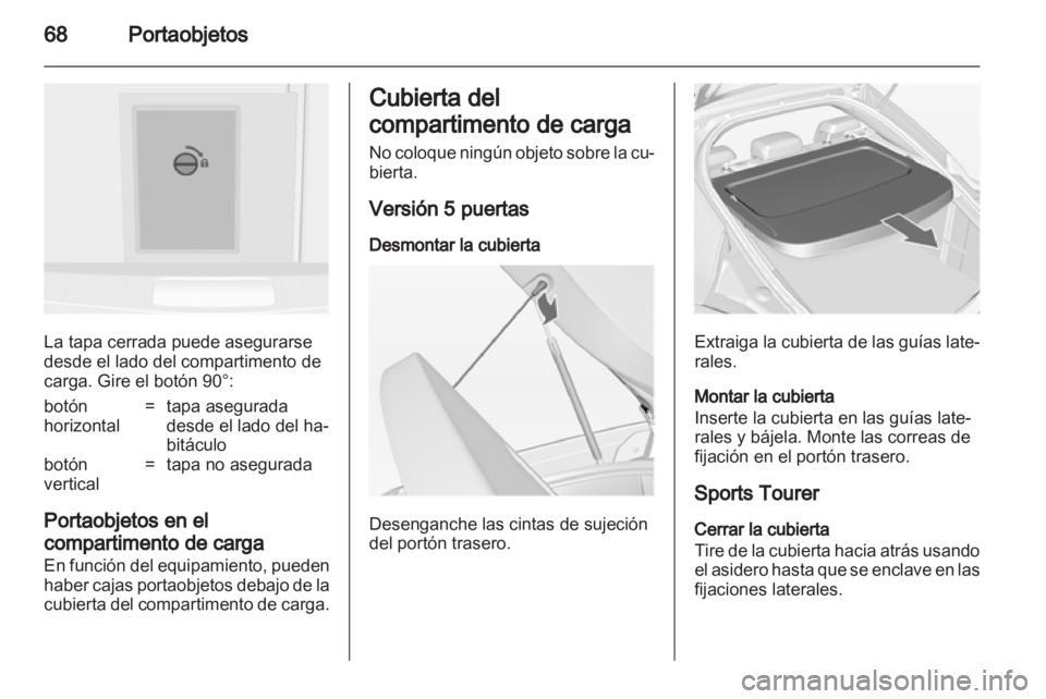 OPEL INSIGNIA 2012  Manual de Instrucciones (in Spanish) 