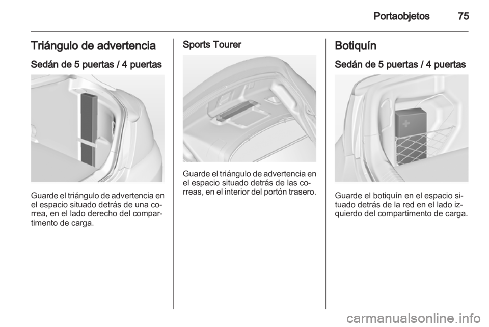 OPEL INSIGNIA 2012  Manual de Instrucciones (in Spanish) 
