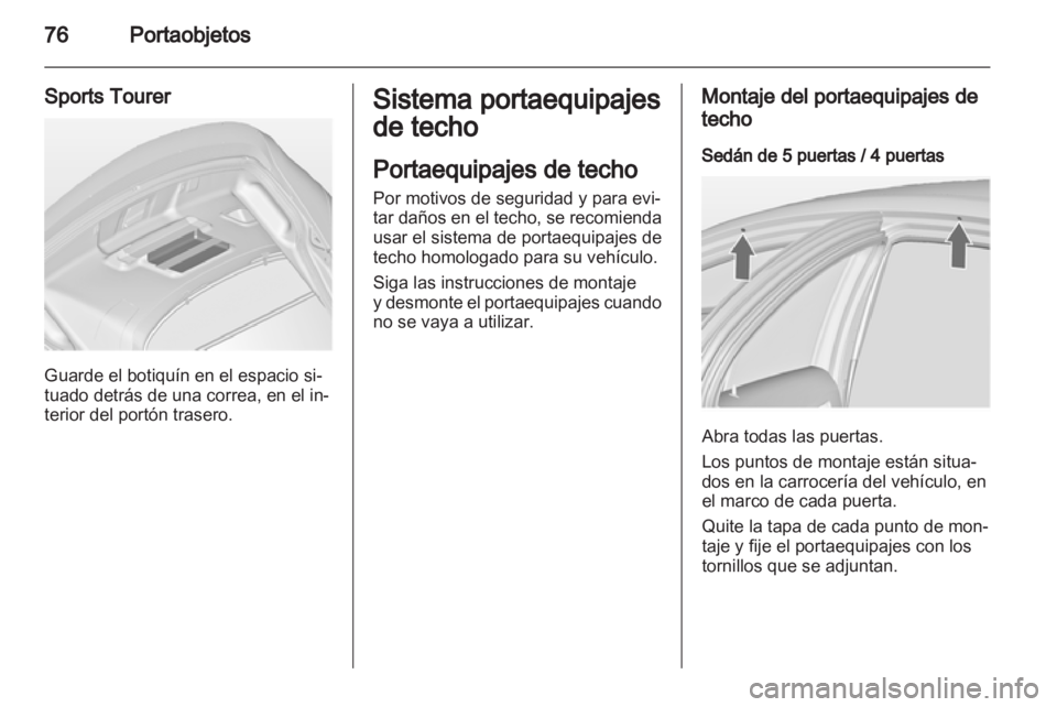 OPEL INSIGNIA 2012  Manual de Instrucciones (in Spanish) 