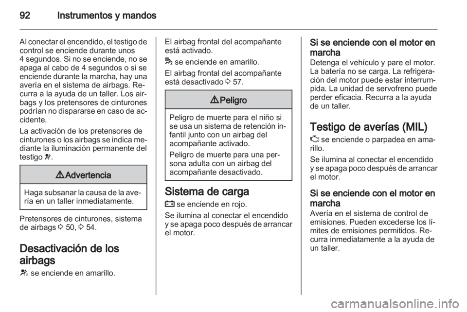 OPEL INSIGNIA 2012  Manual de Instrucciones (in Spanish) 