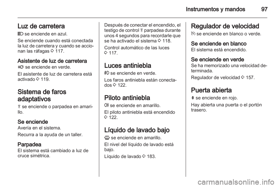 OPEL INSIGNIA 2012  Manual de Instrucciones (in Spanish) 
