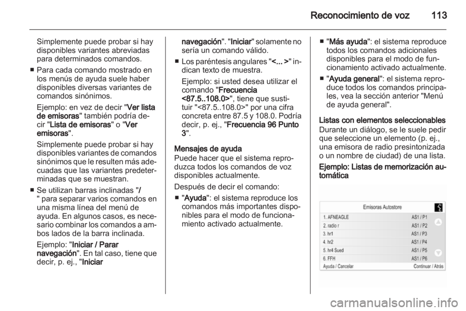 OPEL INSIGNIA 2012.5  Manual de infoentretenimiento (in Spanish) 