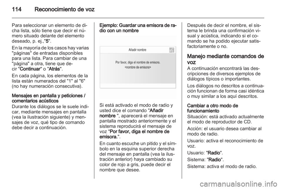 OPEL INSIGNIA 2012.5  Manual de infoentretenimiento (in Spanish) 