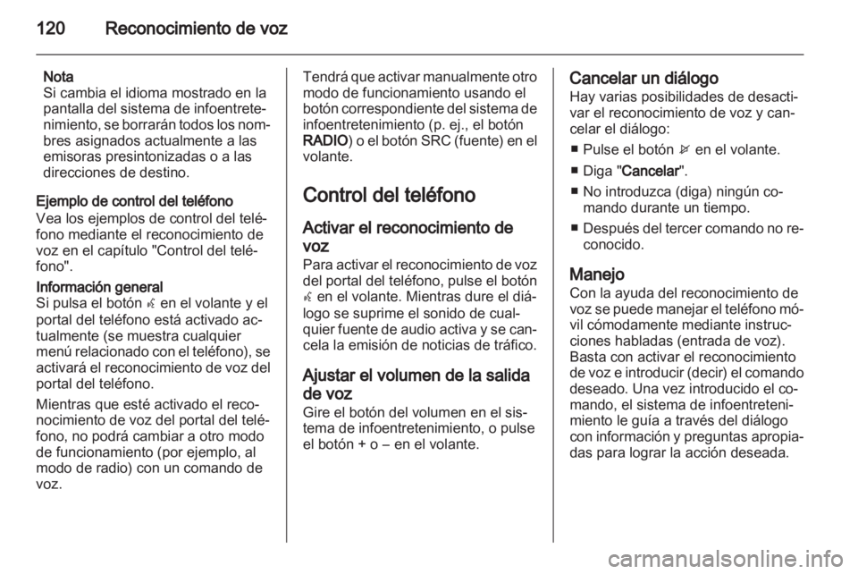 OPEL INSIGNIA 2012.5  Manual de infoentretenimiento (in Spanish) 