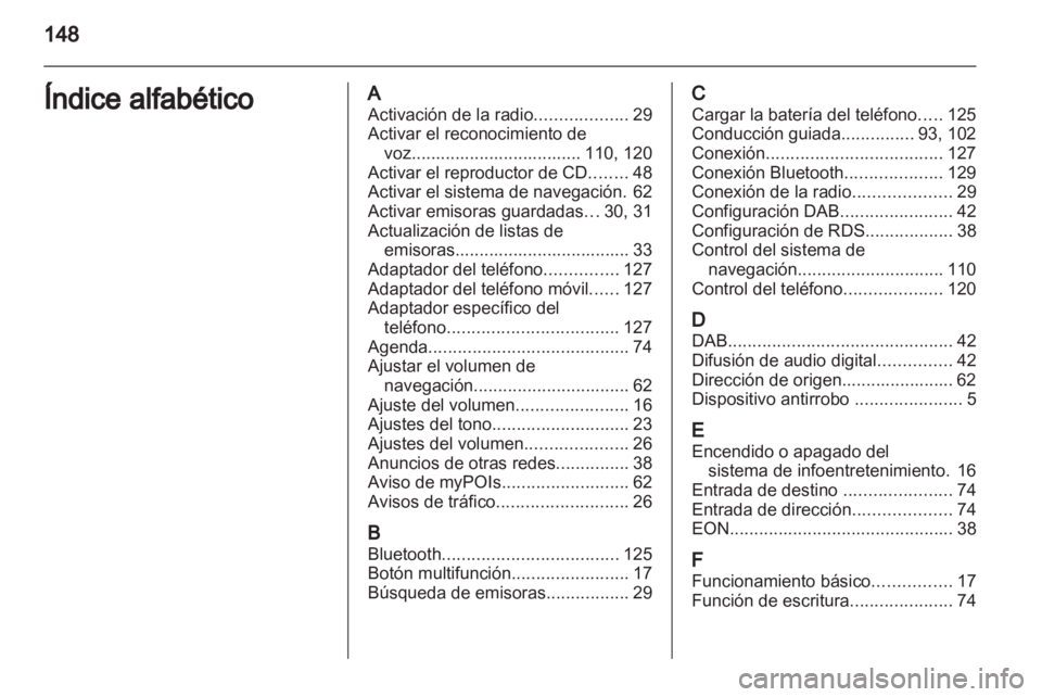 OPEL INSIGNIA 2012.5  Manual de infoentretenimiento (in Spanish) 