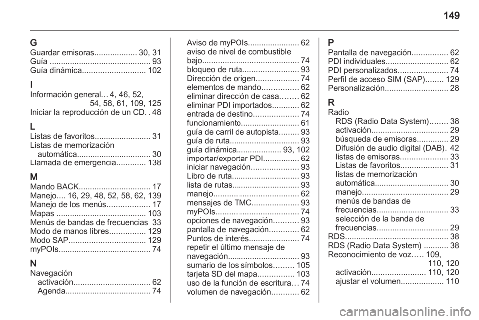 OPEL INSIGNIA 2012.5  Manual de infoentretenimiento (in Spanish) 