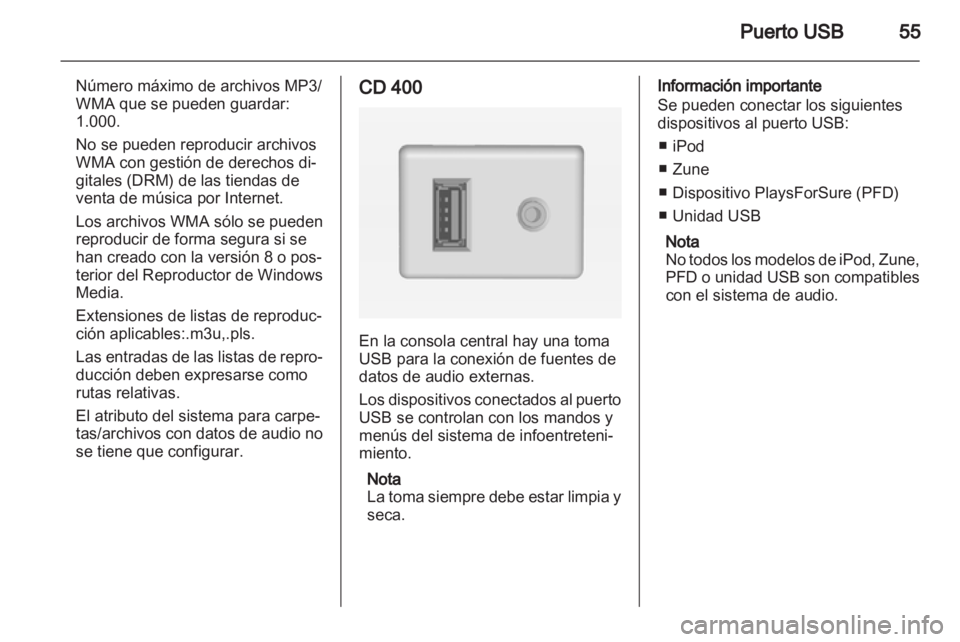 OPEL INSIGNIA 2012.5  Manual de infoentretenimiento (in Spanish) 