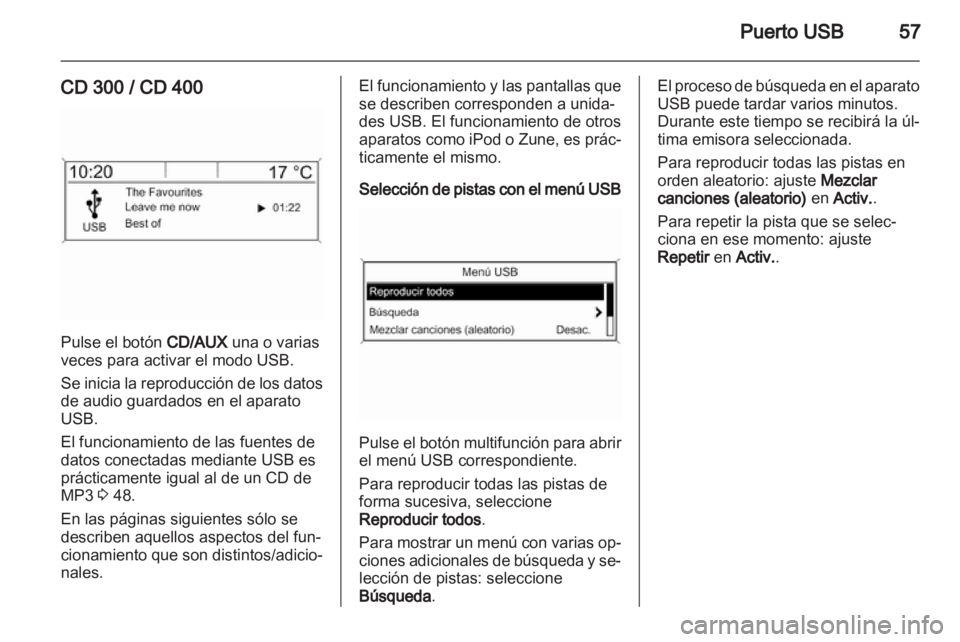 OPEL INSIGNIA 2012.5  Manual de infoentretenimiento (in Spanish) 