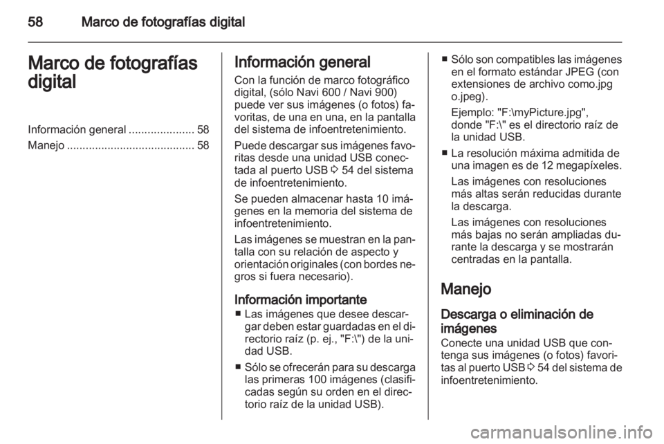 OPEL INSIGNIA 2012.5  Manual de infoentretenimiento (in Spanish) 