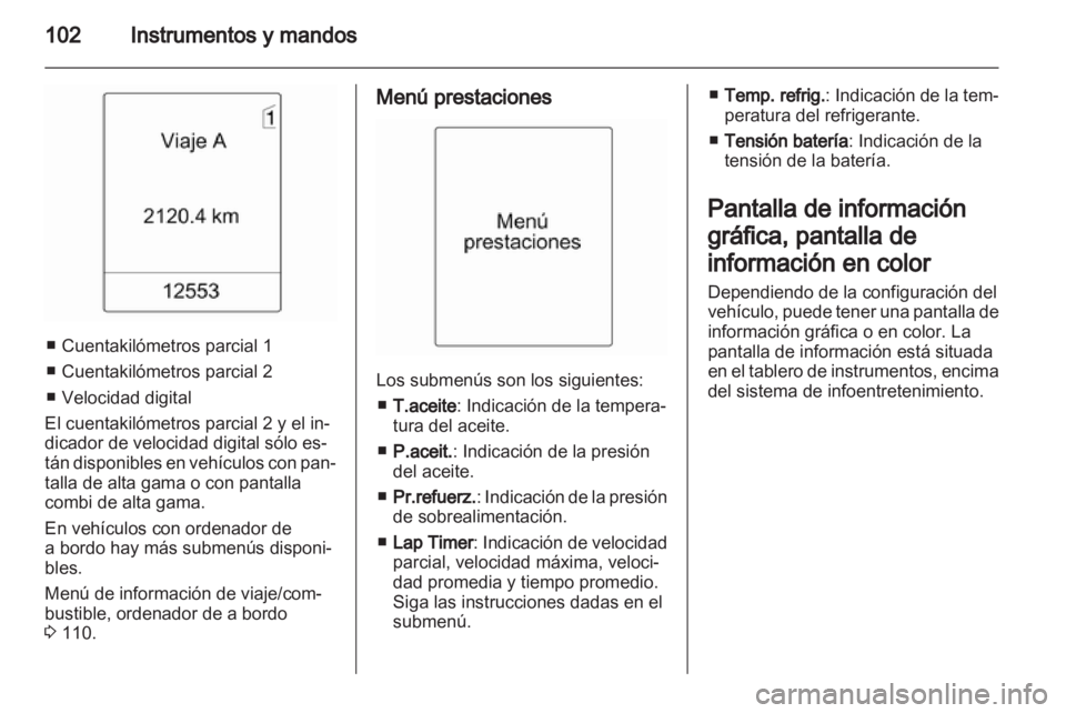 OPEL INSIGNIA 2012.5  Manual de Instrucciones (in Spanish) 