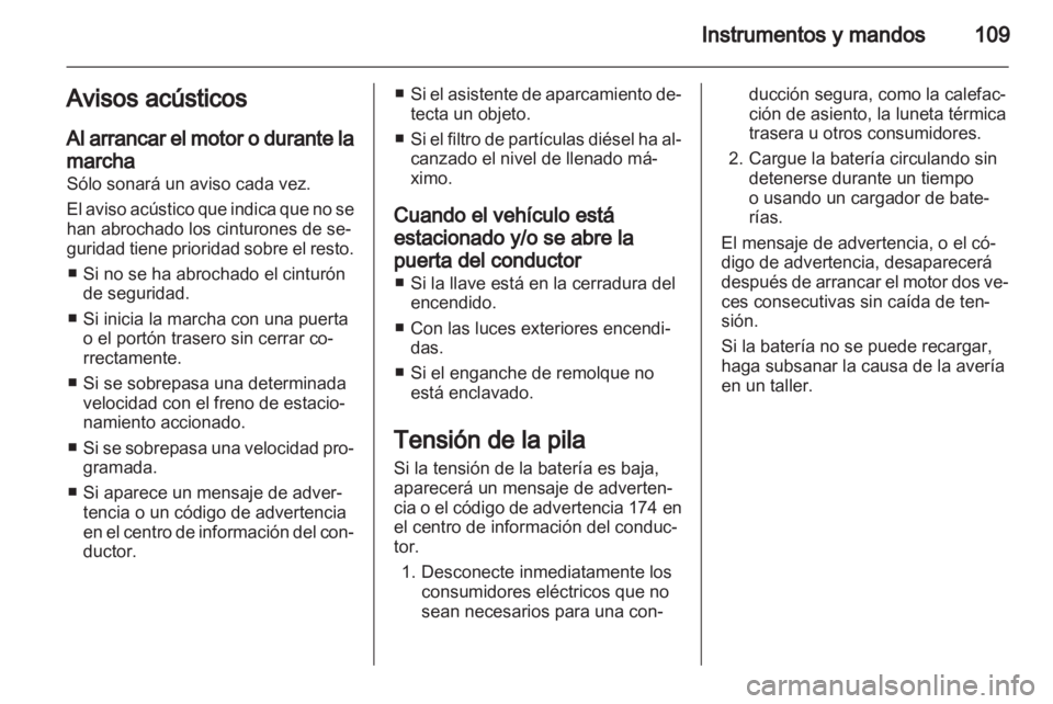 OPEL INSIGNIA 2012.5  Manual de Instrucciones (in Spanish) 