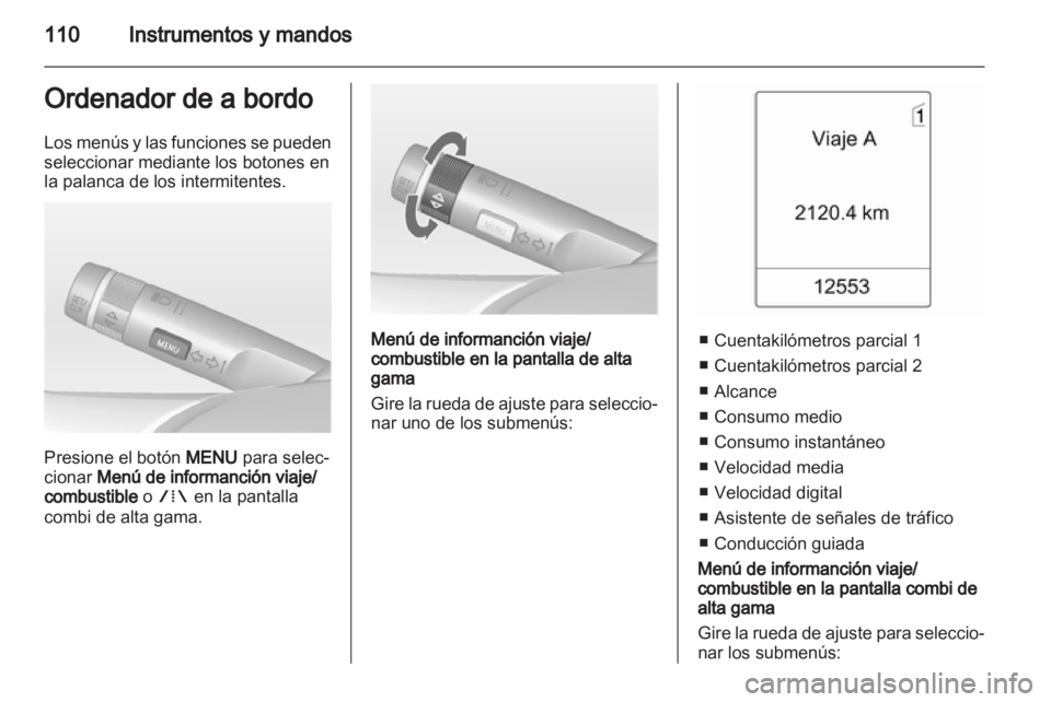 OPEL INSIGNIA 2012.5  Manual de Instrucciones (in Spanish) 